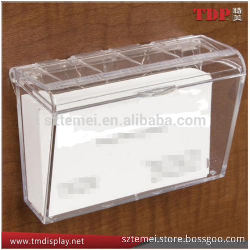 Customized Slatwall Acrylic Greeting Card Racks